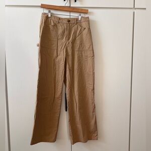 Boutique tan cargo pants